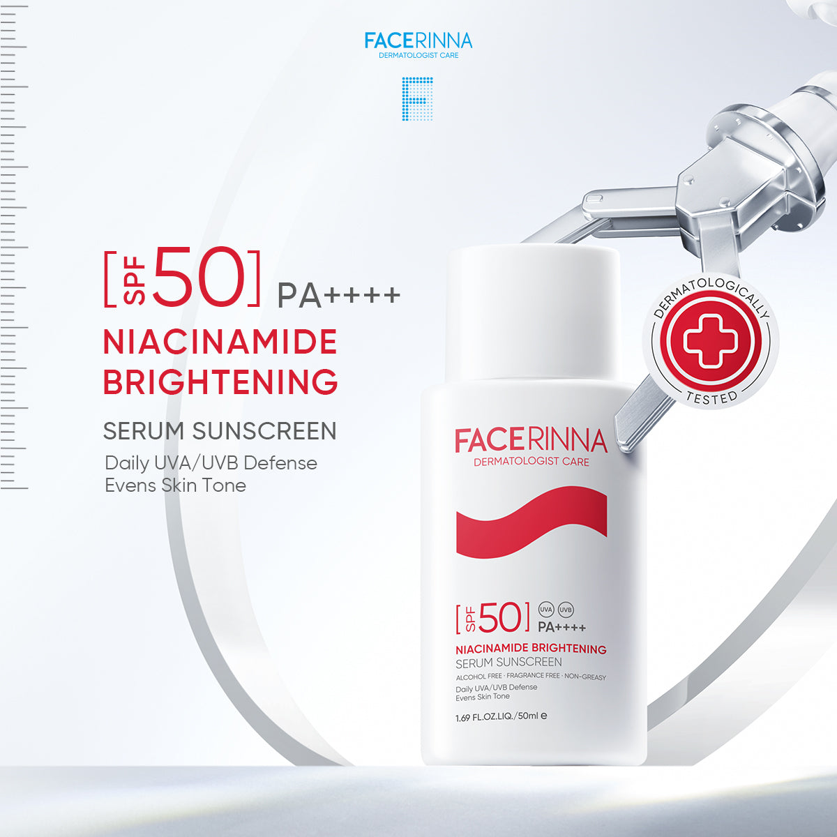 Niacinamide Brightening Serum Sunscreen SPF 50 PA++++