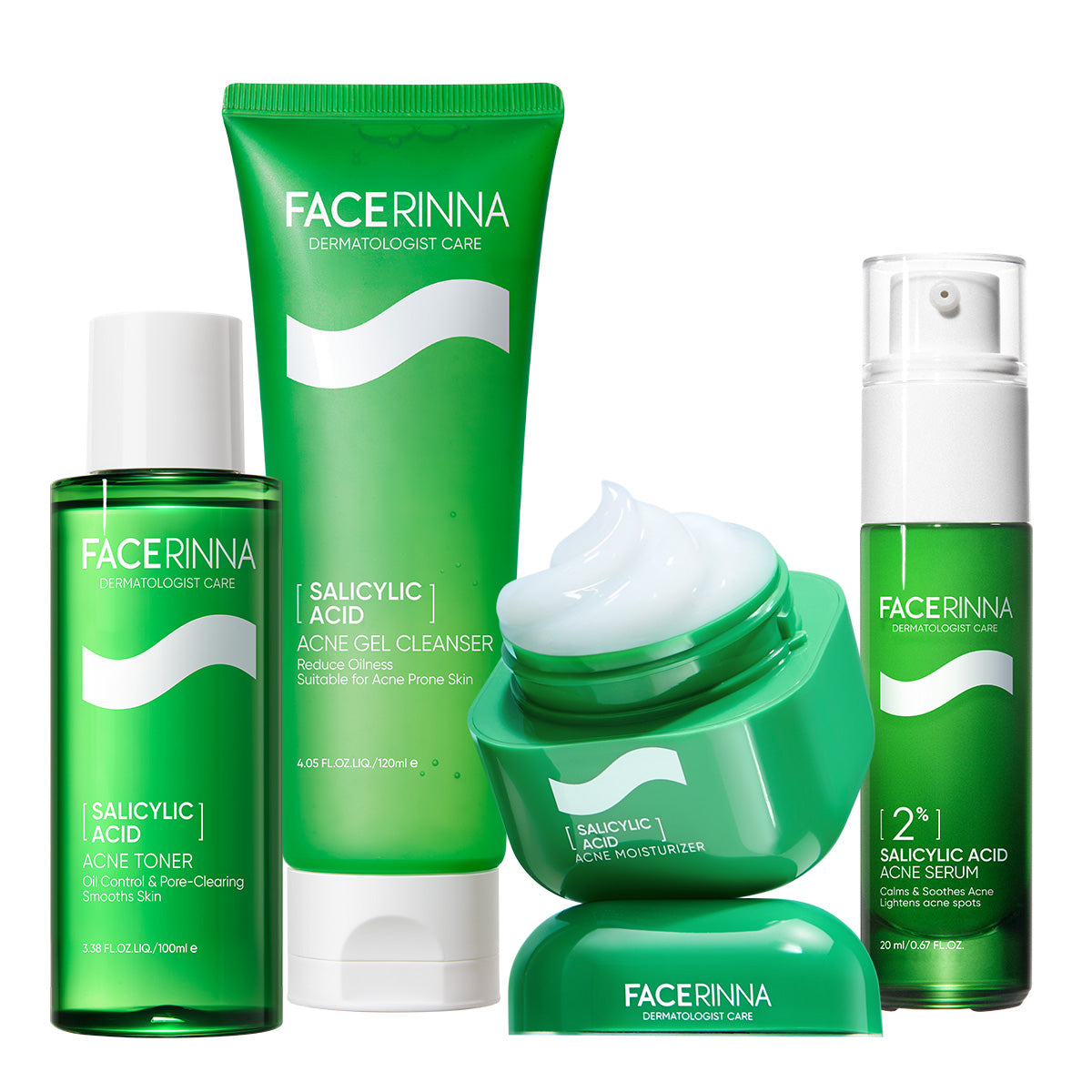 Salicylic Acid Acne Care 4-Piece Skincare Set